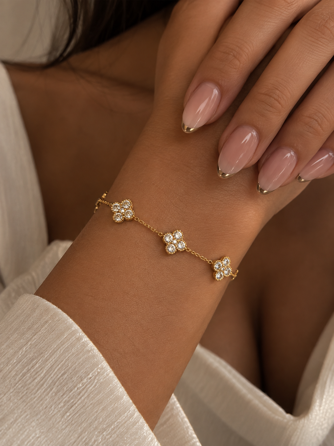 Bracelet Éclat Trèfle