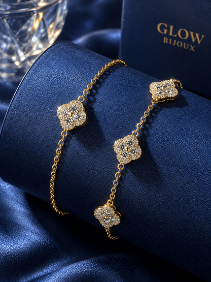 Bracelet Éclat Trèfle